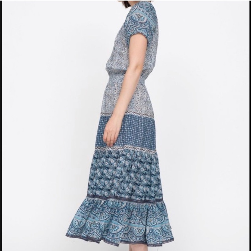 Sea New York Blue Bella Midi Dress in Orchid - Picture 14 of 14